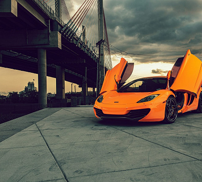 Фото дисков Anrky S3-X3 на McLaren 12C