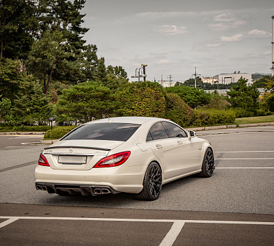 Фото дисков Vossen HF-2 на Mercedes-Benz CLS (C218)
