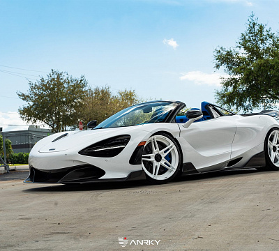 Фото дисков Anrky AN27 на McLaren 720S