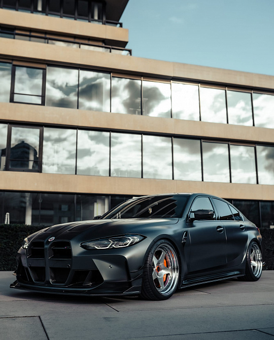 Фото дисков TR04 Сатиновый лак на BMW 3/M3 (G2x/G80)