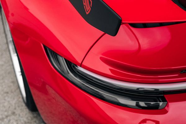 Фото дисков Brixton Forged TR20 Сатиновое золото на Porsche 911 VIII