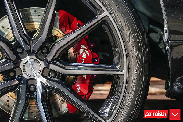 Фото дисков Vossen HF-3 Алмазная проточка на Toyota Land Cruiser 200