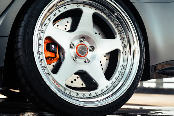 Фото дисков Brixton Forged TR04 Сатиновый лак на BMW 3/M3 (G2x/G80)