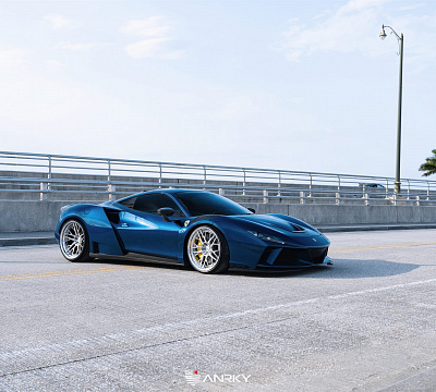 Фото дисков Anrky RS2.3 на Ferrari F8