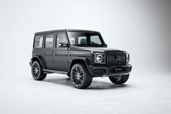 Фото дисков Brixton Forged LX04 Черный сатин на Mercedes-Benz G-Class III