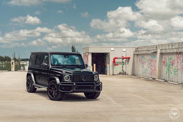 Фото дисков Vossen UV-X Черный глянец на Mercedes-Benz G-Class III