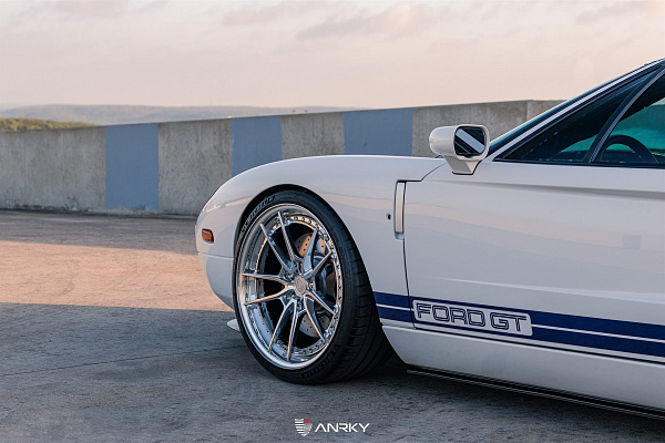 Фото дисков Anrky AN34 Полированный лак на Ford GT I