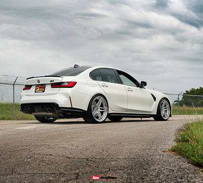Фото дисков HRE S107SC на BMW 3/M3 (G2x/G80)