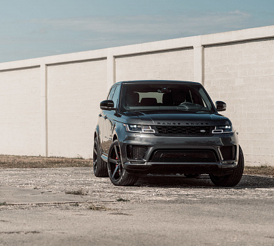 Фото дисков Vossen CV3 на Range Rover Sport II