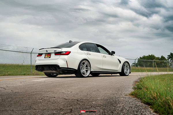 Фото дисков HRE S107SC Сатиновый лак на BMW 3/M3 (G2x/G80)