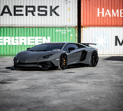 Фото дисков Vossen S17-01 на Lamborghini Aventador