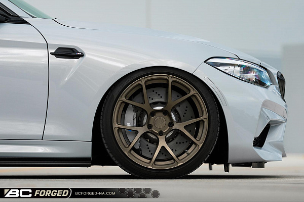 Фото дисков BC Forged RS41 Сатиновая бронза на BMW 2/M2 (F22/F87)