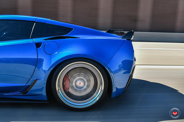 Фото дисков Vossen M-X1 (3-Piece) Глянцевый лак на Chevrolet Corvette C7