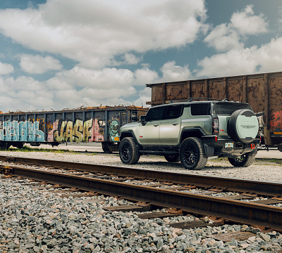 Фото дисков Vossen LC3-01 на GMC Hummer EV