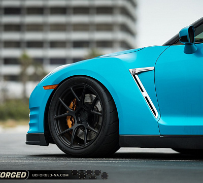 Фото дисков BC Forged RZ05 на Nissan GT-R