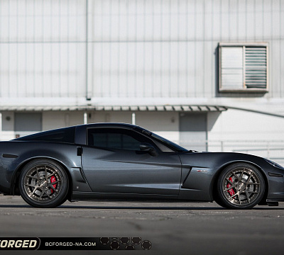 Фото дисков BC Forged HCS02 на Chevrolet Corvette C6