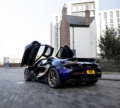 Фото дисков HRE R101 Lightweight на McLaren 720S