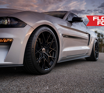 Фото дисков HRE FF10 на Ford Mustang VI