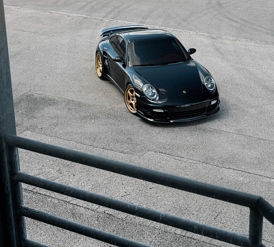Фото дисков HRE 527 на Porsche 911 VI
