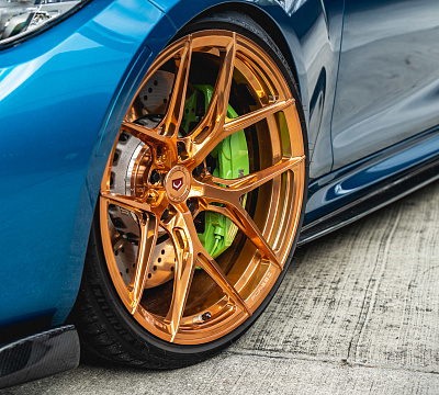 Фото дисков Vossen S21-01 на BMW 2/M2 (F22/F87)