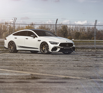 Фото дисков Vossen HF-5 на Mercedes-Benz AMG GT I