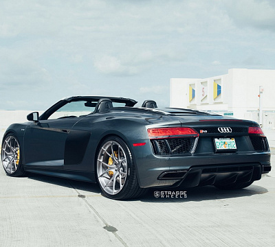 Фото дисков Strasse Wheels SM5R Deep Concave Monoblock на Audi R8 (4S)