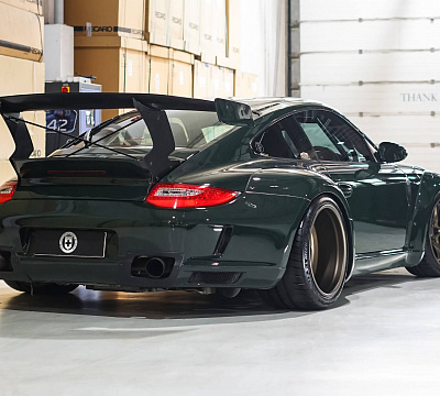 Фото дисков HRE 522 на Porsche 911 IV