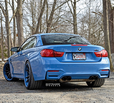 Фото дисков Strasse Wheels SV1 Deep Concave FS на BMW 4/M4 (F32/F82)