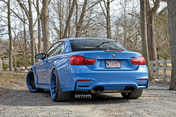 Фото дисков Strasse Wheels SV1 Deep Concave FS Другой цвет на BMW 4/M4 (F32/F82)