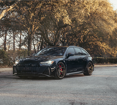 Фото дисков Vossen HF-5 на Audi A/RS 6 (C8)