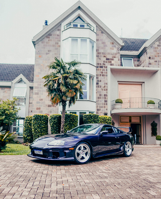 Фото дисков 527 Глянцевый лак на Toyota Supra A80