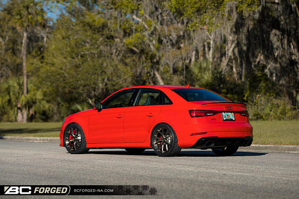 Фото дисков BC Forged RZ21 Глянцевая бронза на Audi A/S/RS 3 (8V)