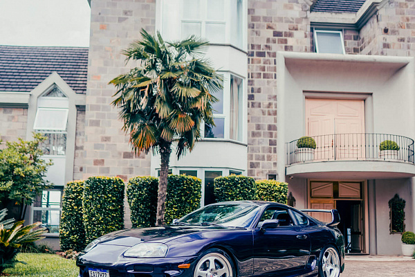 Фото дисков HRE 527 Глянцевый лак на Toyota Supra A80