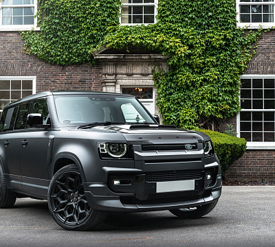 Фото дисков Kahn Type 57 RS на Land Rover Defender II