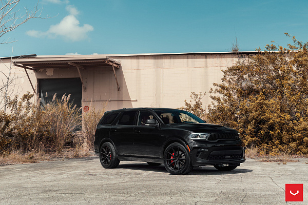Фото дисков Vossen HF-3 Черный глянец на Dodge Durango III