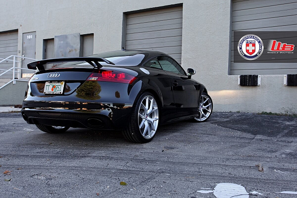 Фото дисков HRE P101 Глянцевый лак на Audi TT (8J)
