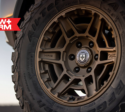 Фото дисков HRE FT1 на Toyota Tacoma III