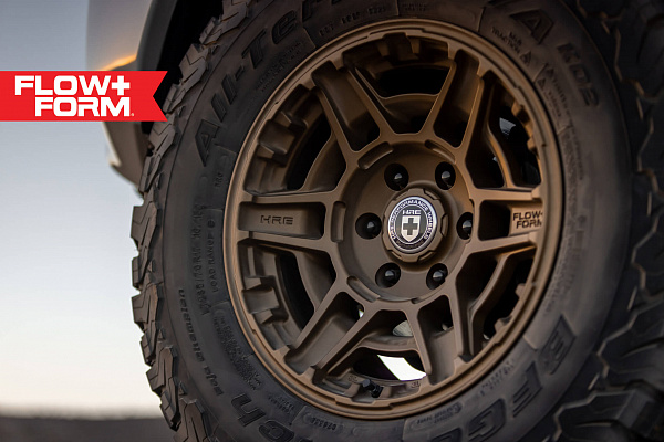 Фото дисков HRE FT1 Сатиновое темное золото на Toyota Tacoma III