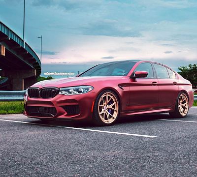 Фото дисков HRE S101 на BMW 5/M5 (G30/F90)