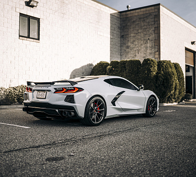 Фото дисков Vossen EVO-2 на Chevrolet Corvette C8