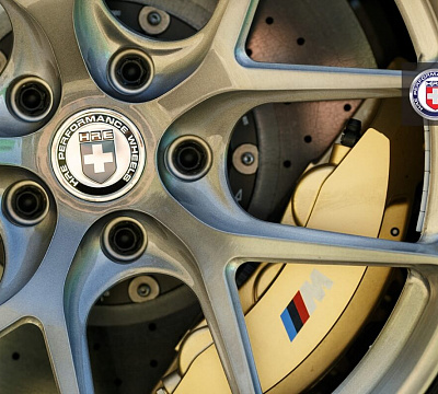 Фото дисков HRE R101 на BMW 3/M3 (F3x/F80)