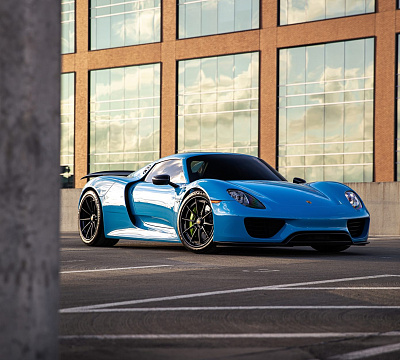 Фото дисков Anrky AN38 на Porsche 918 Spyder