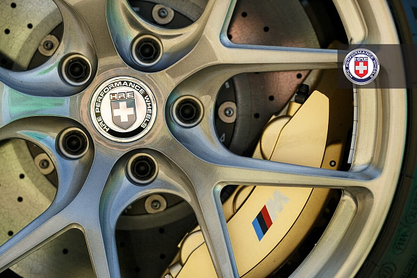 Фото дисков HRE R101 Глянцевый тонированный лак на BMW 3/M3 (F3x/F80)