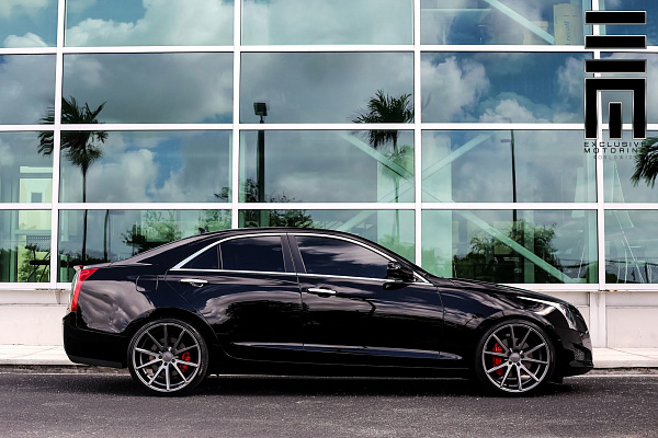 Фото дисков Vossen VFS-1 Серебро на Cadillac ATS