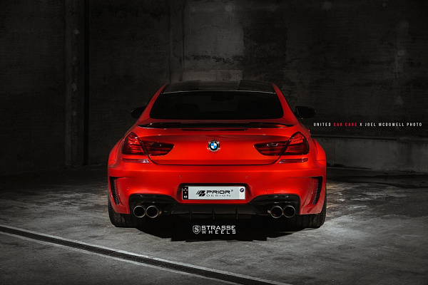 Фото дисков Strasse Wheels SV2 Deep Concave FS Черный сатин на BMW 6/M6 (F06/F13/F12)