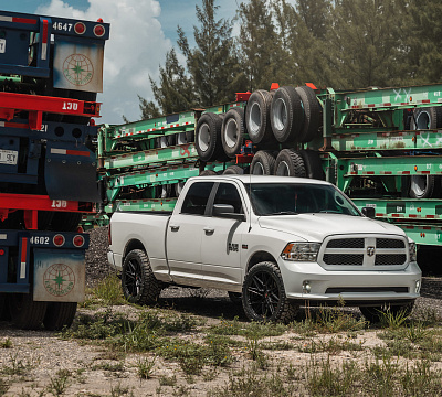 Фото дисков Vossen HF-7 на Ram 1500 IV