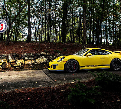 Фото дисков HRE 300 на Porsche 911 VII