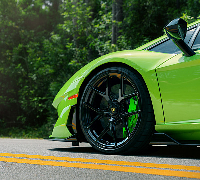 Фото дисков Vossen S21-01 на Lamborghini Aventador