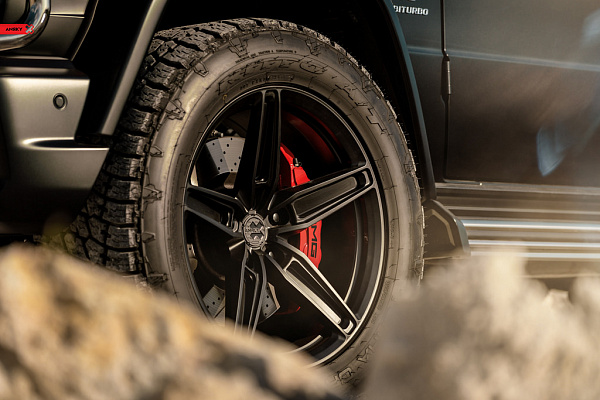Фото дисков Anrky AN15 Черный сатин на Mercedes-Benz G-Class II