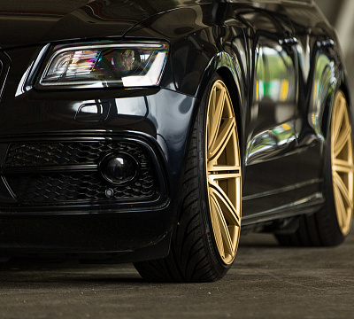 Фото дисков Vossen CV4 на Audi Q5 (8R)